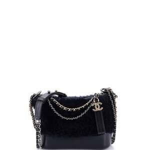 Chanel Gabrielle Hobo Shearling And #219377C27B